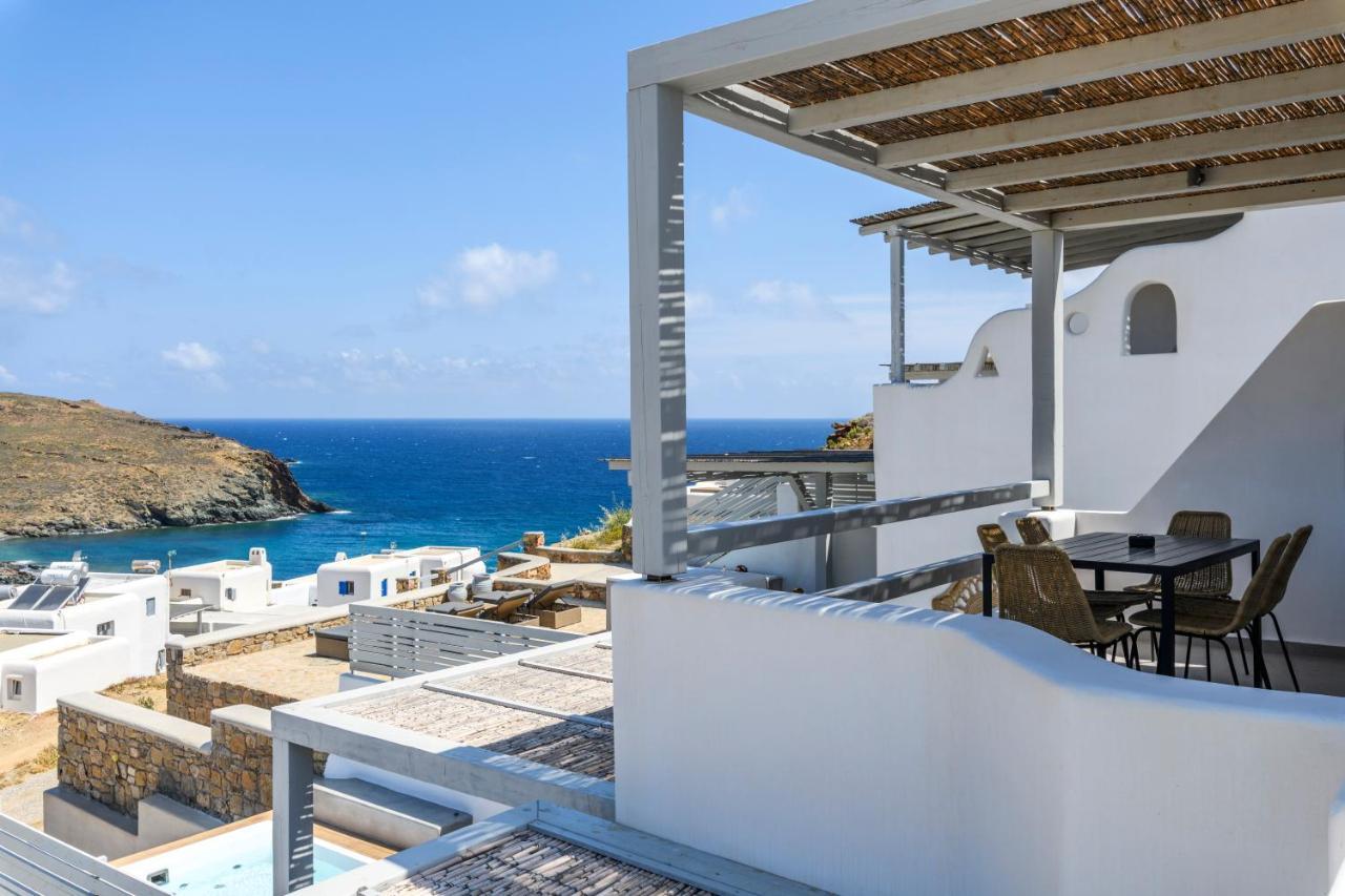Mykonos Residence Villas & Suites Merchia Beach Exterior foto