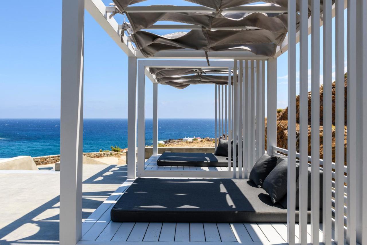 Mykonos Residence Villas & Suites Merchia Beach Exterior foto