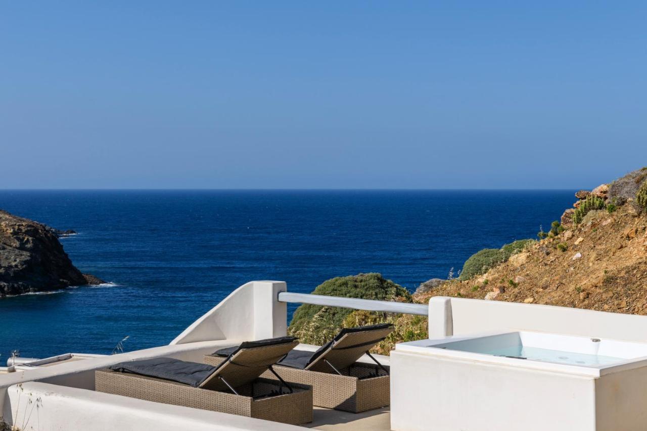 Mykonos Residence Villas & Suites Merchia Beach Exterior foto