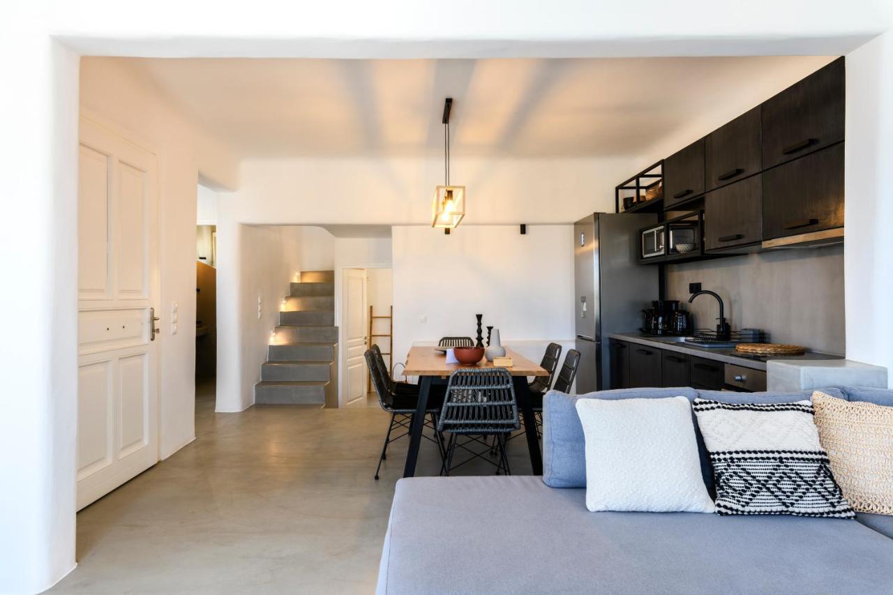 Mykonos Residence Villas & Suites Merchia Beach Exterior foto